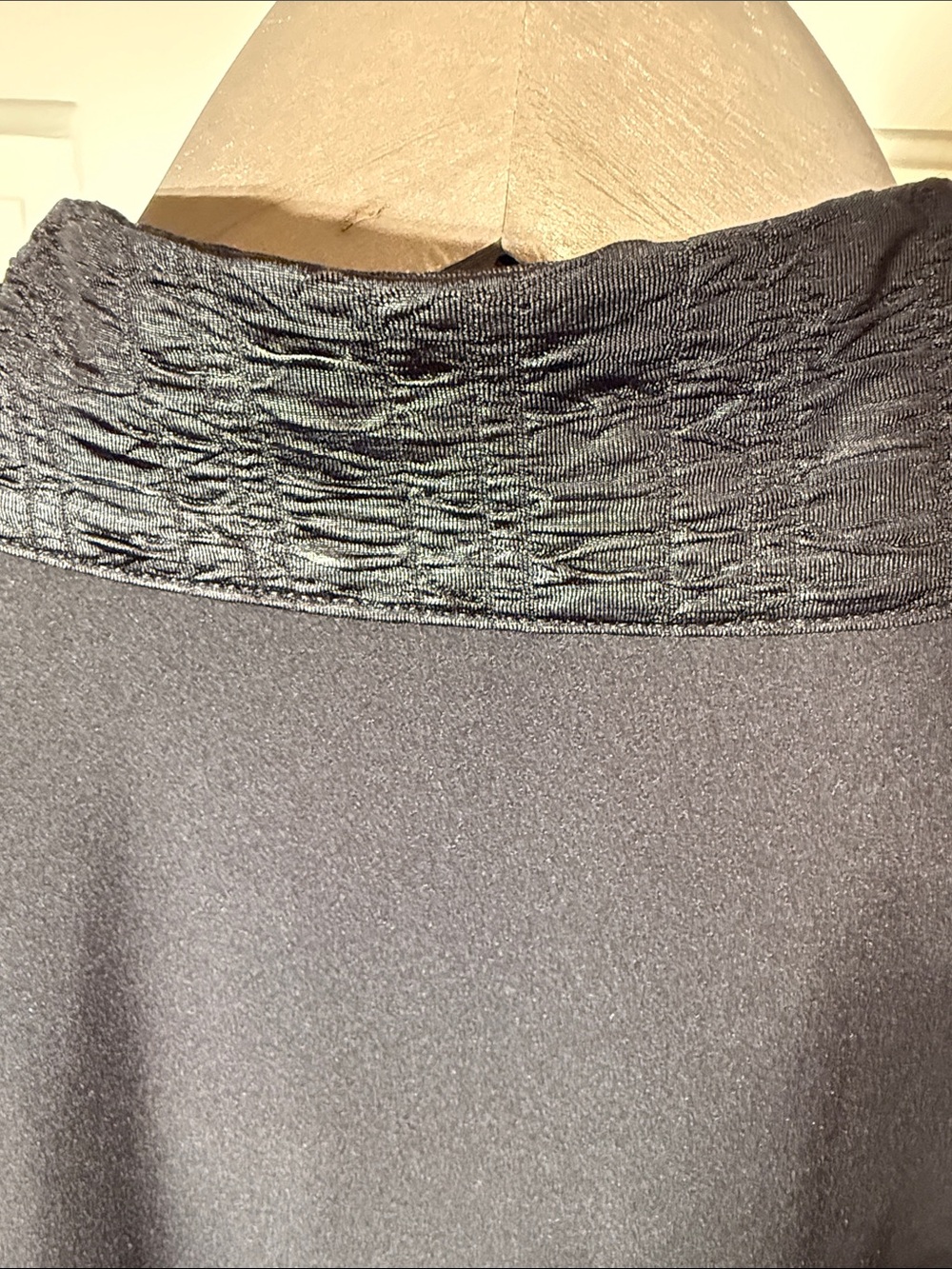 Chico’s Travelers Weekend Textured Zip Jacket Black Size 2 NWT Career Travel - Picture 5 of 8